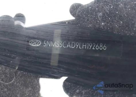 2020 Hyundai Santa Fe Sel из США, поврежденный, VIN 5NMS3CAD9LH192686